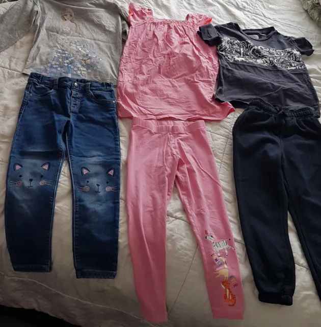 kids girl 4-5 years clothes bundle