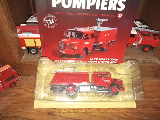 Maquette Hachette Véhicule Miniature - Camion 1:43 Berliet L64.6 M3 4x4 Chasse-neige Chasse Neige - Foto 14