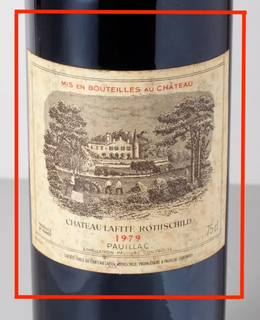 CHATEAU LAFITE ROTHSCHILD 1979 PAUILLAC 75cl 1 Flasche