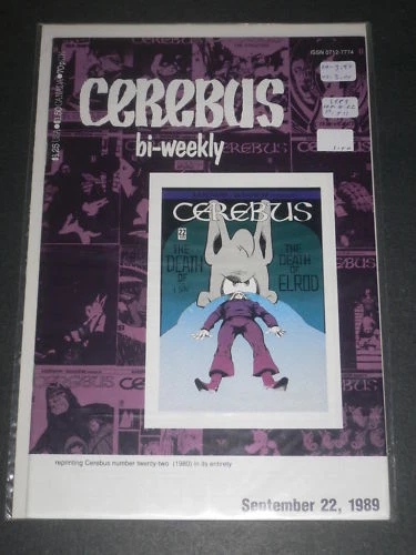 Cerebus Bi-Weekly #22 VFNM Aardvark Vanaheim September Sept 1989