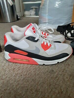 NIKE AIRMAX 90 og infrared cement grey size 6y 2010 $59.99 - PicClick