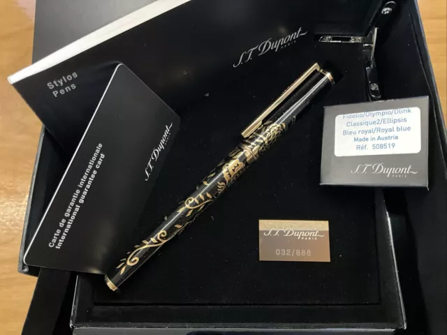 S.t. Dupont Neo Classique Phoenix Fountain Pen Limited Edition