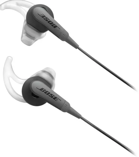 Bose SoundSport Wired In Ear Headphones Black Earphones