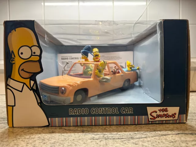 Matt Groening The Simpsons Radio Control Car by Halsall. 2005 [See Ad & Details]
