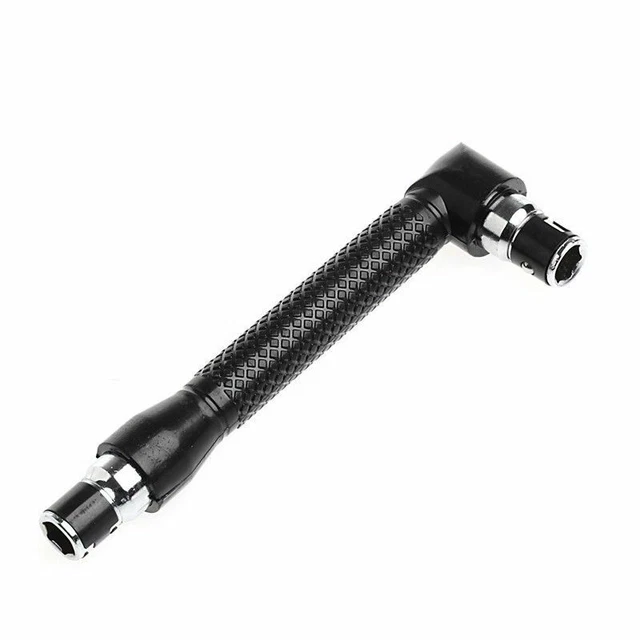 1 X Acier Carbone En Forme De L Double Tête Tournevis Bits Clé Utility Outil for