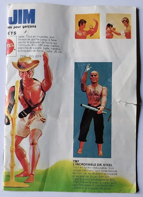 Catalogue Mattel Big Jim De 1983 - 100% D'origine, Pas Une Reproduction, Collector