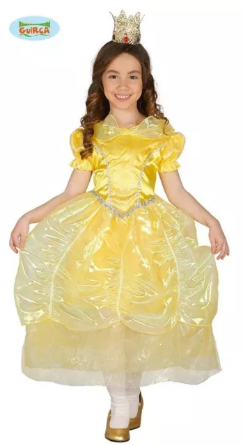 Costume Carnevale Principessa Del Racconto Vestito Guirca Bambina Nuovo Modello