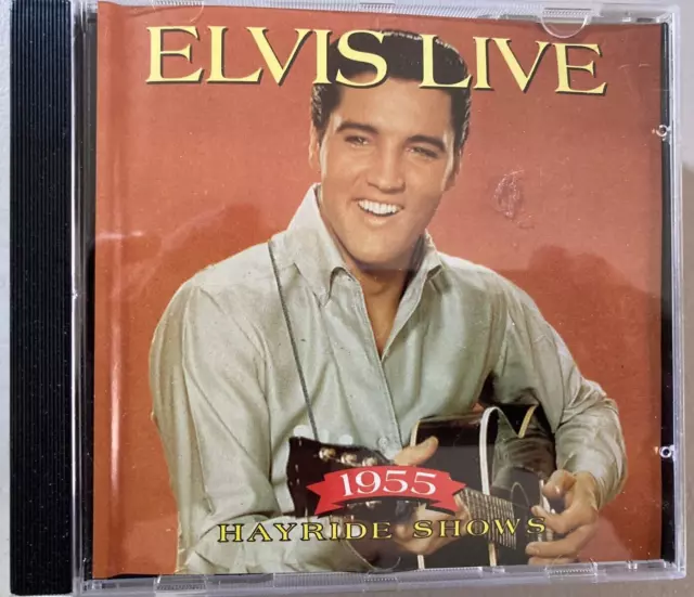 ELVIS PRESLEY ‎– Elvis Live 1955 Hayride Shows CD AVM 1123