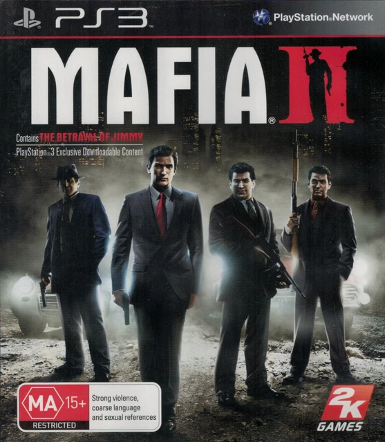 Mafia II, (Sony PlayStation 3, PS3, 2010) Used