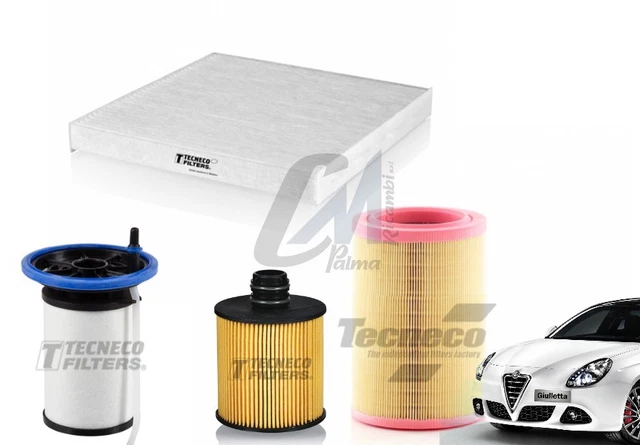 Kit Tagliando Compatibile Con Alfa Giulietta 1.6 Jtdm 16v 105cv 77kw - Foto 6