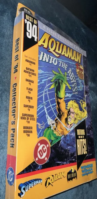 Paquete De Coleccionistas Con Logotipo De Dc Universe Variante Woman 90 Aquaman 1 Dc Comics 94' 2