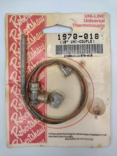 Robertshaw Uni-Line A 1970-018 Universal Replacement Thermocouple 18" Uni Couple