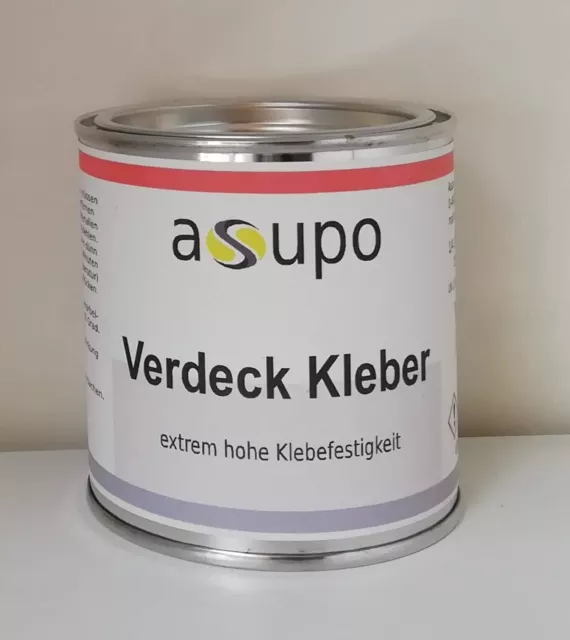 Spezial Cabrio Verdeck Kleber 1/2 Liter extra stark zur Verdeckmontage