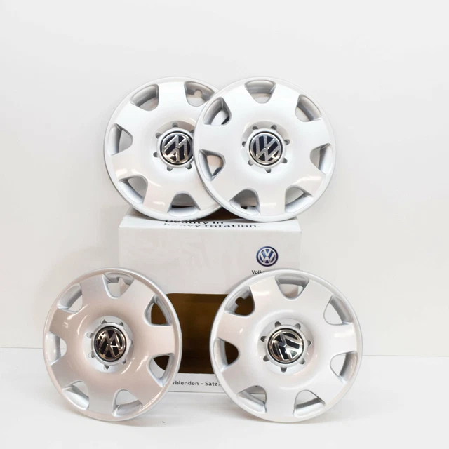 NEW OEM VW Polo 9N Mk4 Wheel Cover Trim Set 14" 6Q0071454 Genuine £120.10 PicClick UK