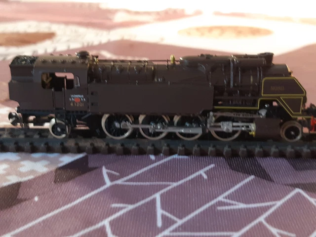 FULGUREX n° 4205 locomotive vapeur 141R SNCF avec tender