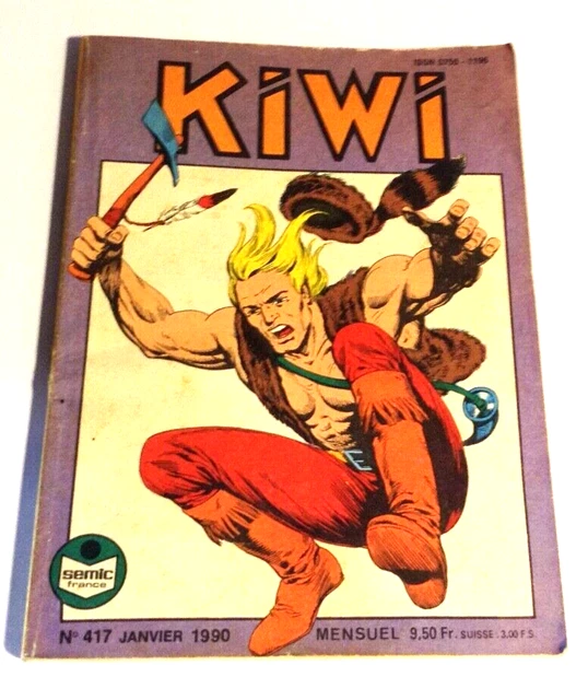 Petit format   KIWI , mensuel N° 417,   Bon état.