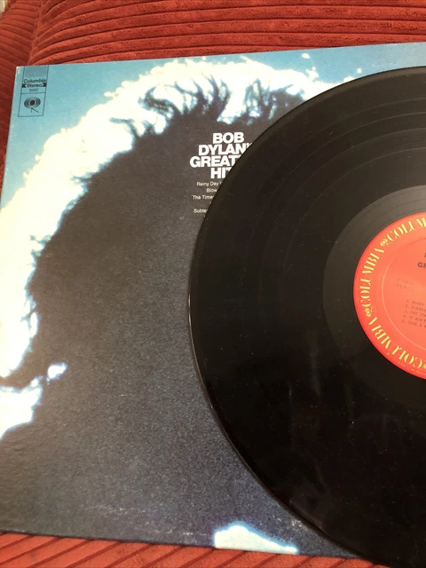Bob Dylan Greatest Hits 1972 LP Columbia PC9463 (VG+) with Milton Glaser Poster