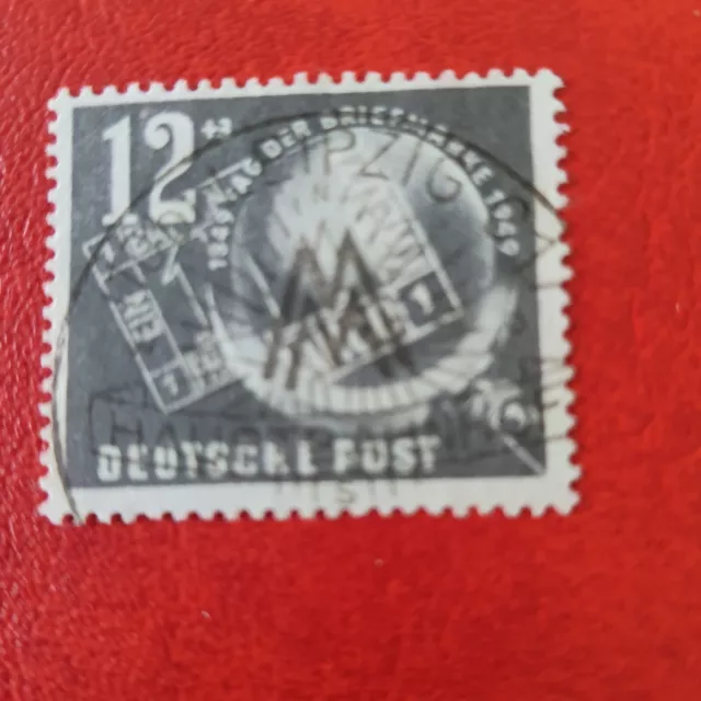 Briefmarken DDR 1949,  Michel 245, Tag der Briefmarke, gestempelt