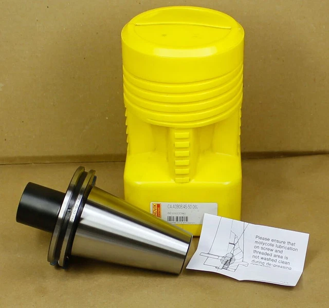 SANDVIK C4-A390B.45-50 060 Modular Tool Holder Adapter CAT50 to Capto C4 Coolant
