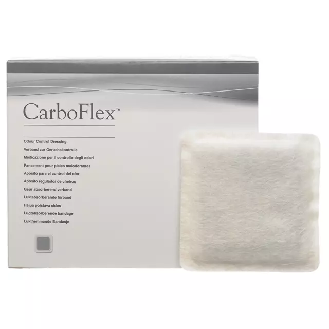 CarboFlex Odour Control Dressings 15cm x 8cm | Pack of 5