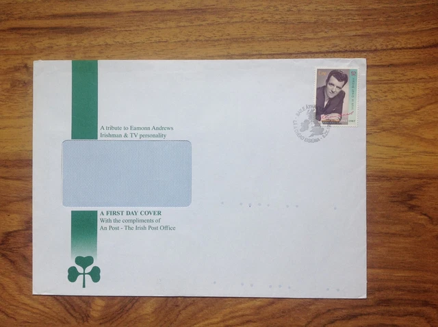 Eamonn Andrews First Day Cover FDC Ireland 1994 . Next day dispatch