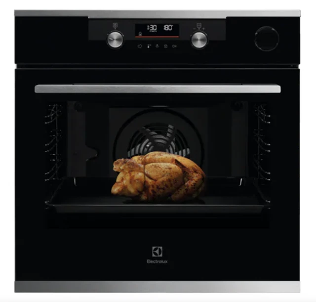 Electrolux KOCDH76X Four Encastré Multifonctions Pizza XL Aqua Cleaning