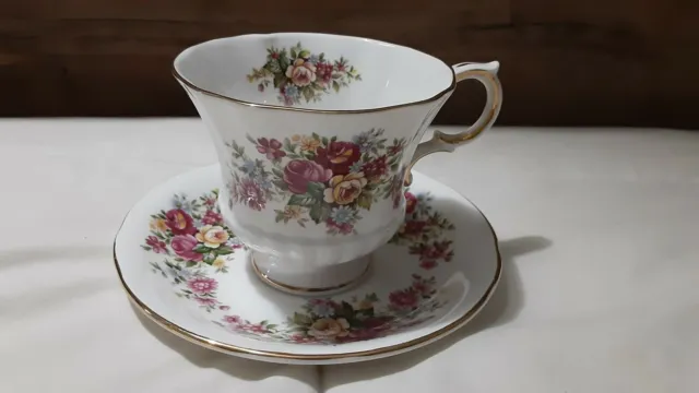 Flower Festival by Paragon Tea Cup and Saucer