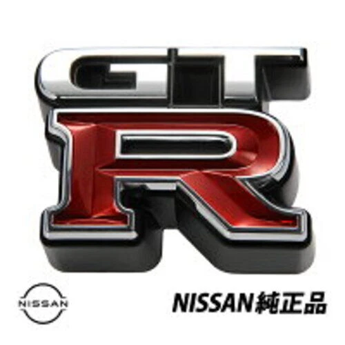 GENUINE NISSAN FRONT Grill Skyline R34 GT-R GTR BNR34 Front Emblem ...