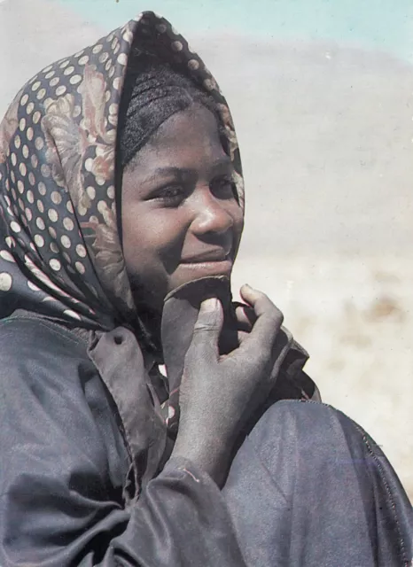 Antique MOROCCO Girl from the Great South Written Postcard
