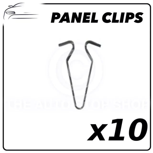 10X POUR VW Beetle Cabriolet New Panneau Portières de Porte Clips Fixation EUR 18,61 - FR