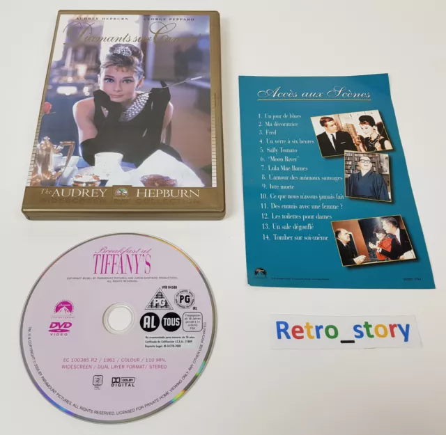 DVD Diamants Sur Canapé - Audrey HEPBURN - George PEPPARD