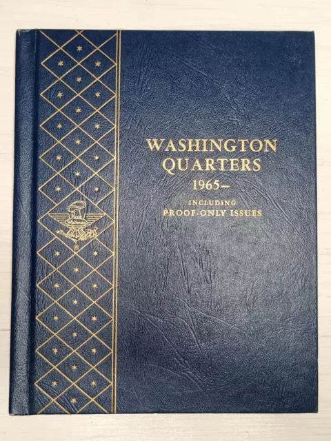 Washington Quarter No. Two empty Album starting 1965 Whitman Album #47952