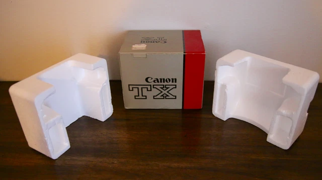 * Empty box Only *  for Canon TX  Includes foam insert