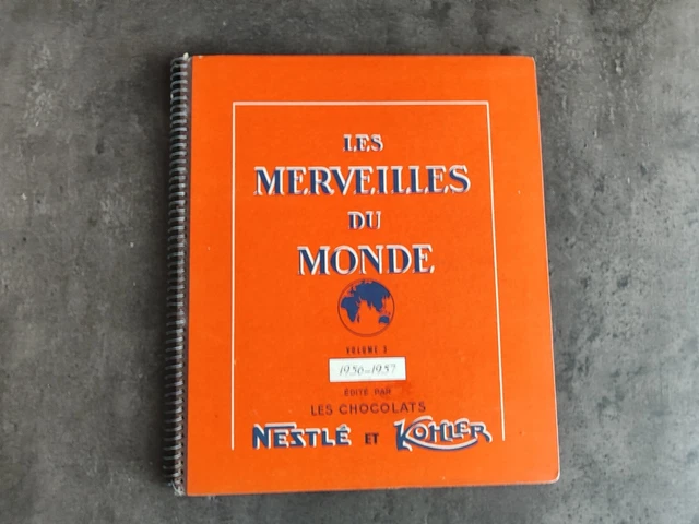 LOT DE 53 cartes Nestlé Merveilles du Monde EUR 14,90 - FR