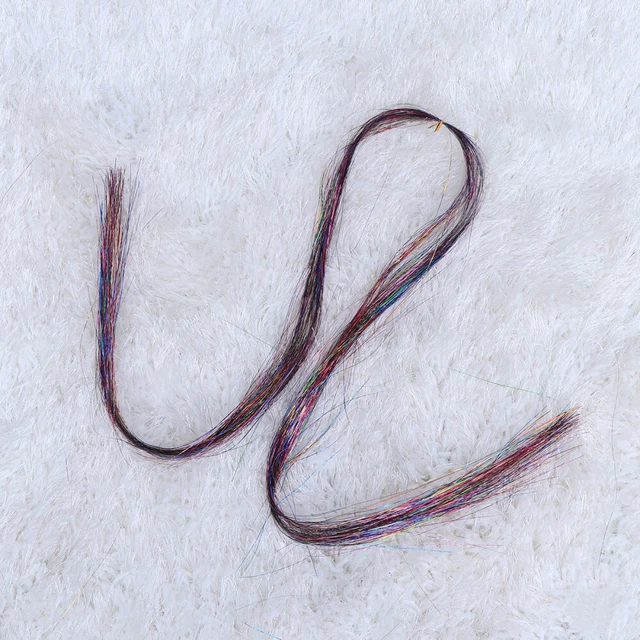 10 pz Parrucche Estensioni Capelli Lametta Estension Donna