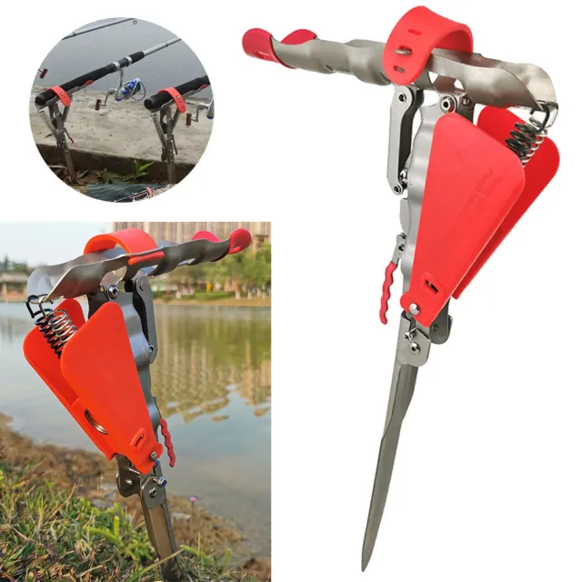 SMART FISH CATCHER Automatic Double Spring Fishing Rod Holder