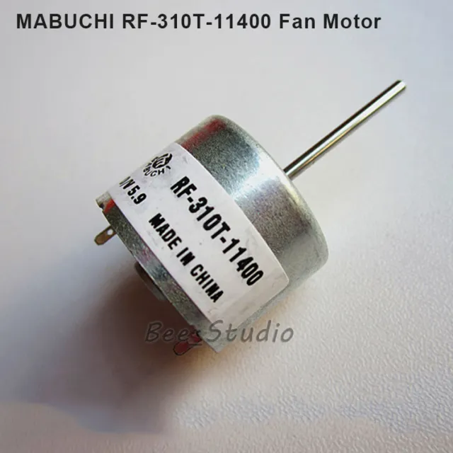 Mabuchi RF-310T-11400 Micro DC Motor DC 3V-6V 5.9V 22MM Length Shaft Dia 2MM