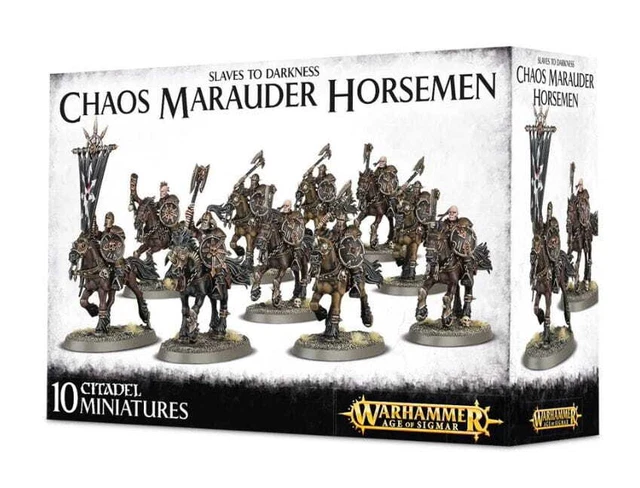 Warhammer Age Of Sigmar Slaves To Darkness Chaos Marauders (10 Miniatures) OOP - Games Workshop