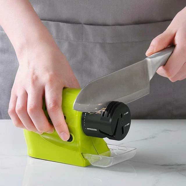 ELEKTRISCHER MESSERSCHÄRFER 3IN1 Allesschärfer Messer Scheren Schleifgerät EUR 11,99 - PicClick DE