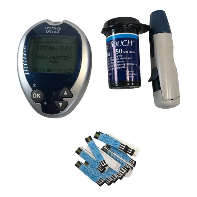 ULTRA 2 Blood Glucose Monitoring System With TESTING STRIPS