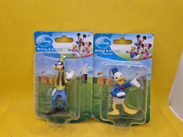DISNEY COLLECTIBLE DONALD Duck & Goofy Figurine Mickey Mouse and ...