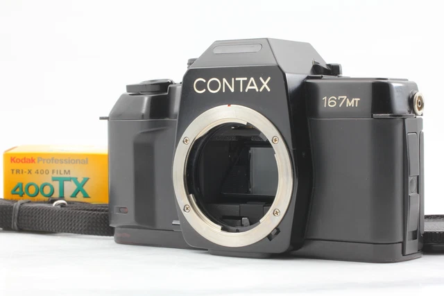LCD OK.[Near MINT] Contax 167MT 35mm SLR Film Camera body From JAPAN