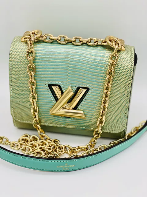 NIB Rare Louis Vuitton Tschabalala ArtyCapucines Bag Leather Lizard  Patchwork PM