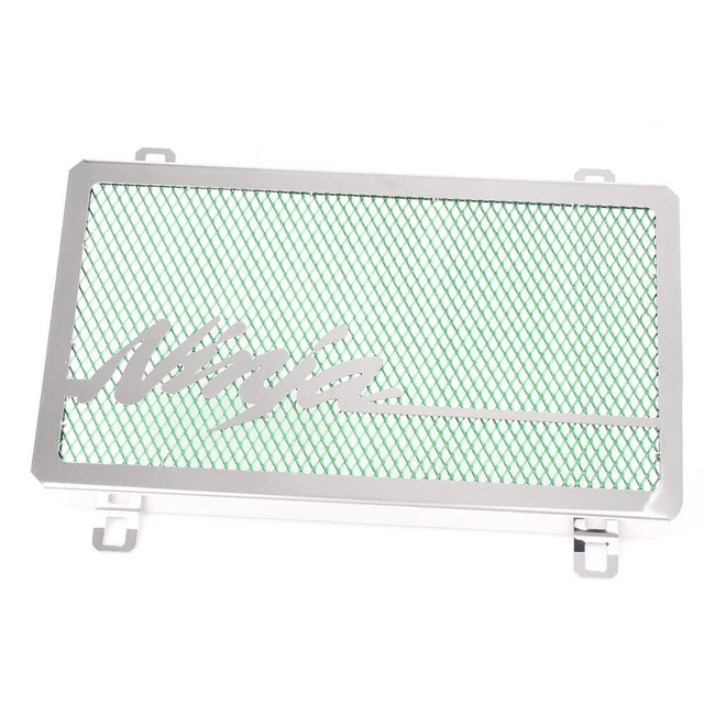 1X Radiator Guard Oli Grill Cover Fit Kawasaki Ninja 250R/300R 2013-2015 Green