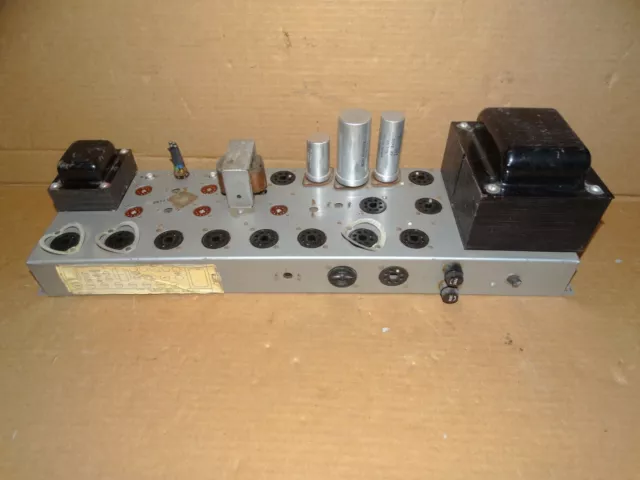 CONN  2 Channel? Tube Amplifier - 6l6,12v6 **Parts/Repair**