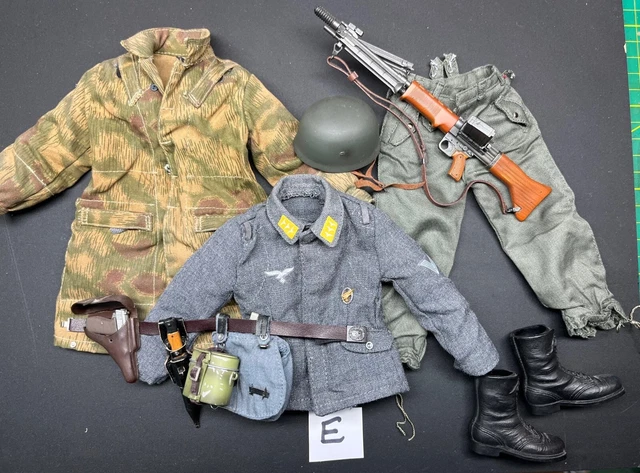 1/6TH SCALE GERMAN WW2 Fallschirmjager Outfit (E) Dragon / DID *LOOK* £ ...