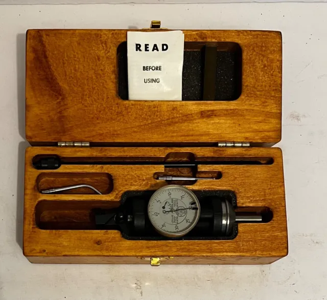 Pristine Blake Dial Indicator Co-Ax Measuring Tool  Set w/ Original Box