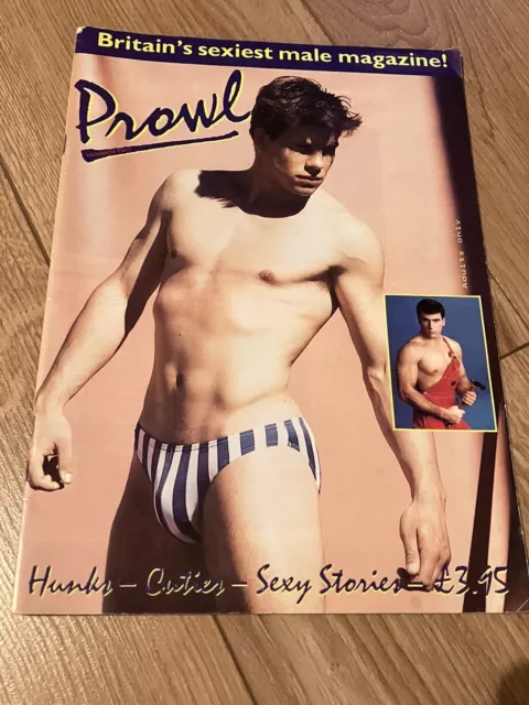 Prowl #2. Gay Interest Magazin. Muscle London. Herren Beefcake Physique männlich