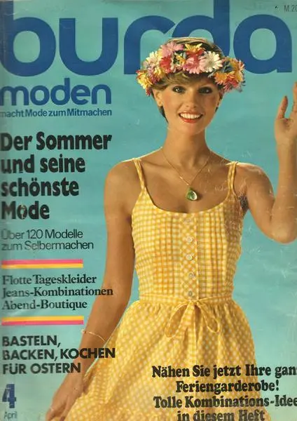 Burda Moden Nr. 04/1976 Der Sommer und seine schönste Mode