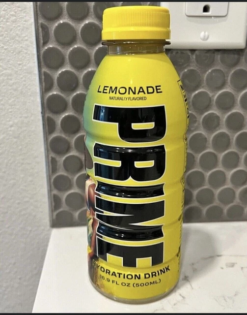 PRIME HYDRATION DRINK Lemonade 16.9 FL OZ 500 ml (Limited Edition) NEW